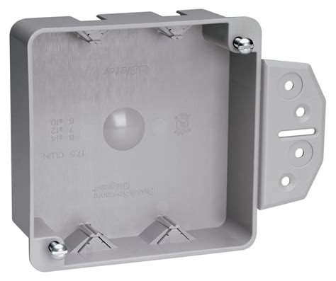 266 mounting hole 4 square electrical box|eaton square box covers.